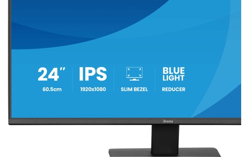 Écran 23,8" iiyama ProLite X2491H-B1 - 120 Hz