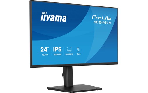 Écran 23,8" iiyama ProLite XB2491H-B1 - 120 Hz