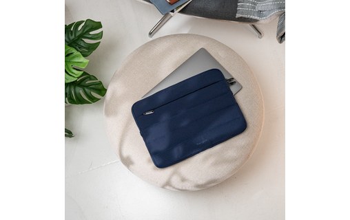 Housse Targus Puffer pour ordinateur portable 16" - Bleue