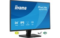 Écran 23,8" iiyama ProLite X2491HS-B1 - 120 Hz
