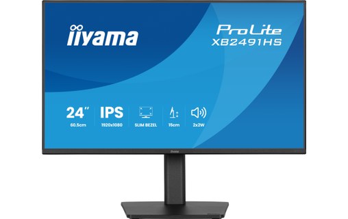 Écran 23,8" iiyama ProLite XB2491HS-B1 - 120 Hz