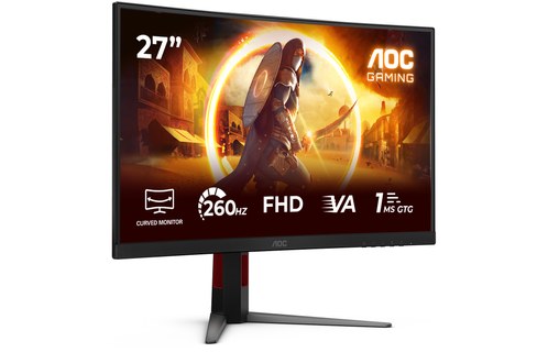 Écran Gaming Incurvé 27" AOC C27G4Z2 - 260 Hz