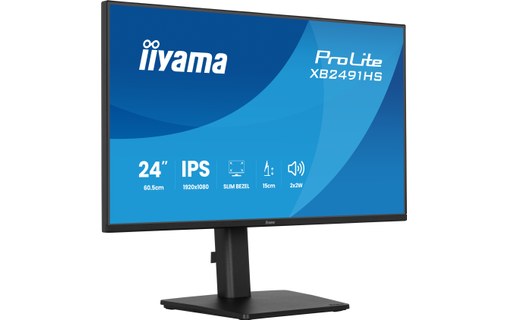 Écran 23,8" iiyama ProLite XB2491HS-B1 - 120 Hz