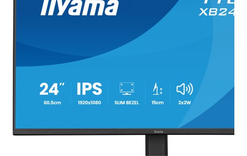 Écran 23,8" iiyama ProLite XB2491HS-B1 - 120 Hz