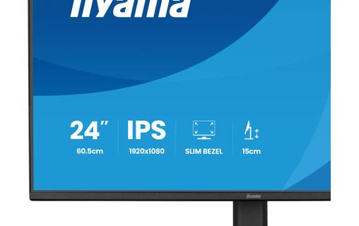Écran 23,8" iiyama ProLite XB2491H-B1 - 120 Hz