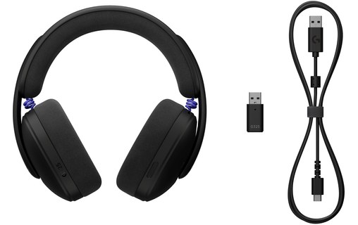 Casque gaming sans fil Logitech G G325 LIGHTSPEED, Noir - Bluetooth
