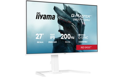 Écran 27" iiyama G-MASTER GB2771QSU-W1 - 200 Hz