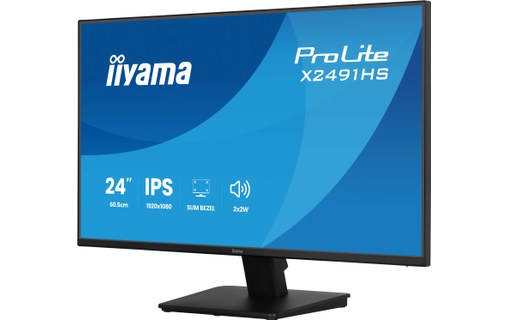 Écran 23,8" iiyama ProLite X2491HS-B1 - 120 Hz