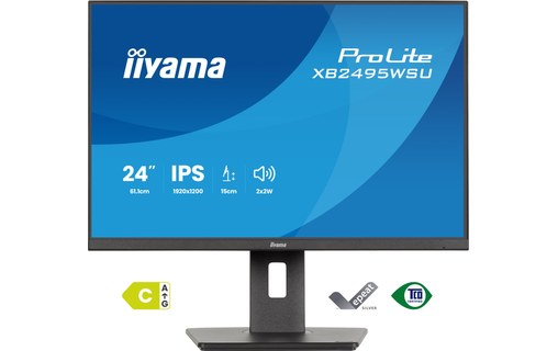 Écran 24,1" iiyama ProLite XB2495WSU-B1