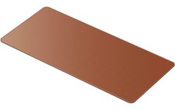 Tapis de bureau Satechi premium en cuir végan - Brun