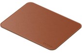 Tapis de souris Satechi premium en cuir végan - Brun