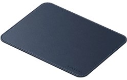 Tapis de souris Satechi premium en cuir végan - Bleu