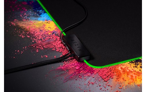 Razer Goliathus Extended Chroma Tapis de souris de jeu Noir