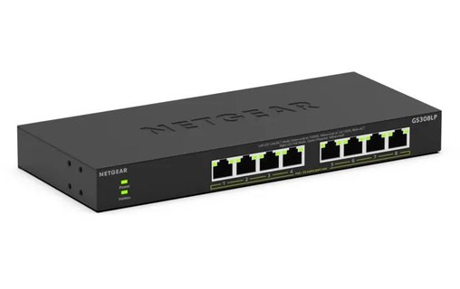 Switch Ethernet Netgear GS308LP 8 ports - PoE