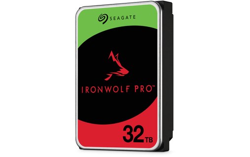 Seagate IronWolf Pro 32 To - Disque dur 7200 tr/min pour NAS - ST32000NT000