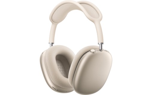 Casque Bluetooth Apple AirPods Max 2 à réduction de bruit, Lumière stellaire