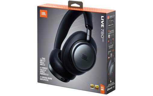 Casque Bluetooth JBL Live 780NC, Noir