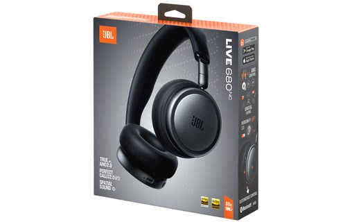 Casque Bluetooth JBL Live 680NC, Noir