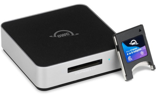 OWC OWCTCCFXB4RDR lecteur de carte mémoire USB 3.2 Gen 2 (3.1 Gen 2) Type-C Noir