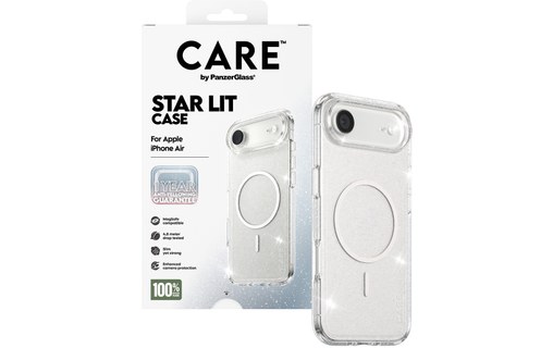 Coque MagSafe pour iPhone Air - PanzerGlass CARE Urban Explorer - Transparente