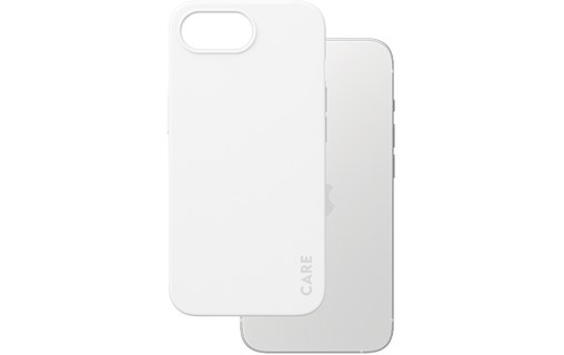 Coque pour iPhone 17e - PanzerGlass CARE White Orchid - Blanche