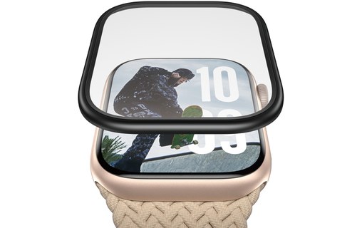 Film de protection pour Apple Watch 11|10 46mm - PanzerGlass Metallic