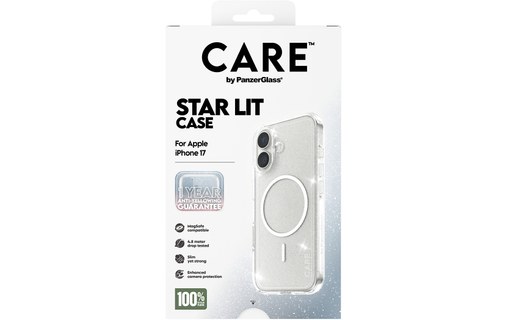 Coque MagSafe pour iPhone 17 - PanzerGlass CARE Urban Explorer - Transparente
