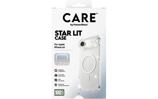 Coque MagSafe pour iPhone Air - PanzerGlass CARE Urban Explorer - Transparente