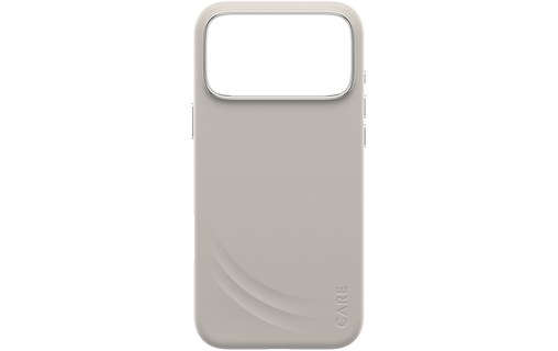 Coque MagSafe pour iPhone 17 Pro Max - PanzerGlass CARE Flow - Beige