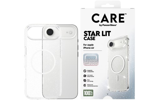 Coque MagSafe pour iPhone Air - PanzerGlass CARE Urban Explorer - Transparente