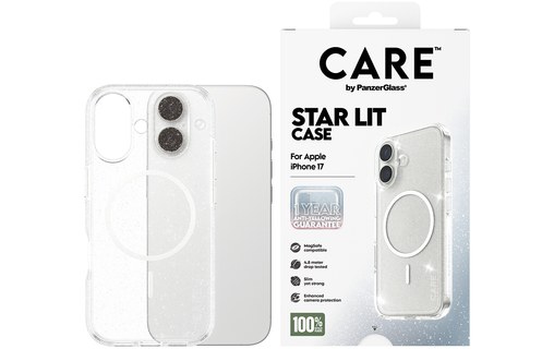 Coque MagSafe pour iPhone 17 - PanzerGlass CARE Urban Explorer - Transparente