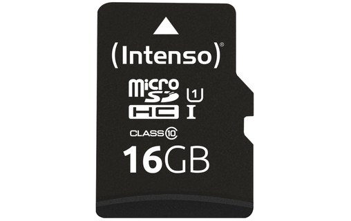 Intenso MICRO Secure Digital Card Micro SD 16 GB Memory card Premium