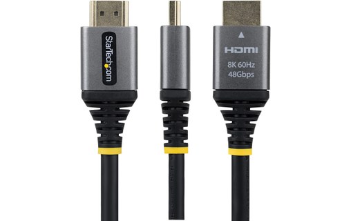 Câble HDMI 2.1 8K @ 60Hz - StarTech - 30 cm - Gris