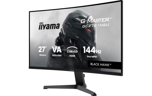 Écran Incurvé 27" iiyama G-MASTER GC2781HSU-B1 - 144 Hz