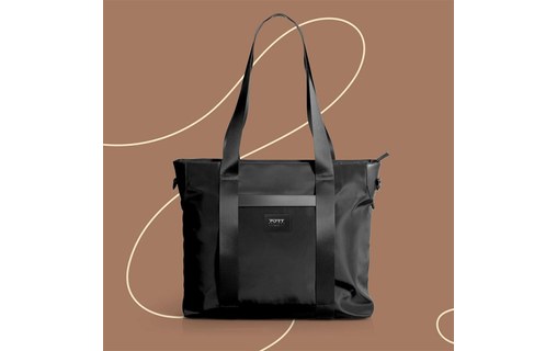 Totebag PORT Designs Muse Signature pour ordinateur portable 16" - Noire