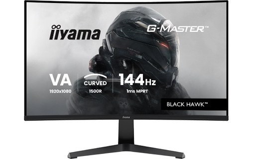 Écran Incurvé 27" iiyama G-MASTER GC2781HSU-B1 - 144 Hz