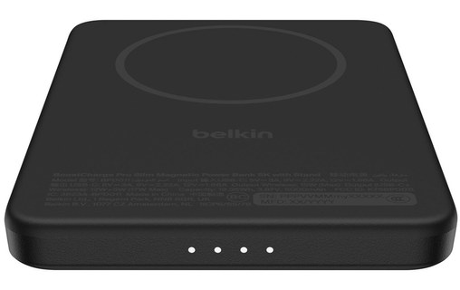 Batterie externe magnétique 5000 mAh - Belkin BoostCharge - Noire