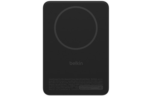 Batterie externe magnétique 5000 mAh - Belkin BoostCharge - Noire