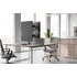 Support écran de bureau - 2 écrans - Noir - Neomounts DS45-600BL2V