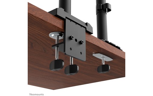 Support écran de bureau - 4 écrans - Noir - Neomounts DS60-600BL2-2