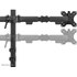 Support écran de bureau - 2 écrans - Noir - Neomounts DS45-600BL2