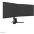 Support écran de bureau - 2 écrans - Noir - Neomounts DS45-600BL2