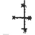 Support écran de bureau - 3 écrans - Noir - Neomounts DS60-600BL2-1