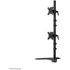 Support écran de bureau - 2 écrans - Noir - Neomounts DS45-600BL2V