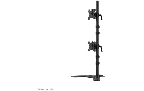 Support écran de bureau - 2 écrans - Noir - Neomounts DS45-600BL2V