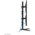 Support écran de bureau - 2 écrans - Noir - Neomounts DS45-600BL2V