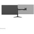 Support écran de bureau - 2 écrans - Noir - Neomounts DS45-600BL2