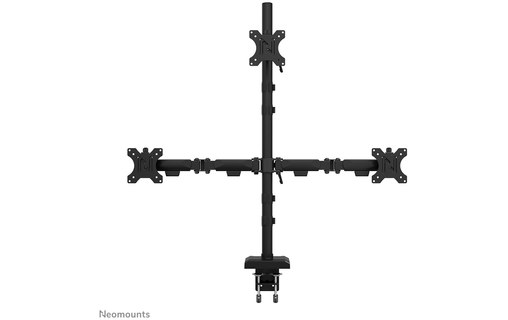 Support écran de bureau - 3 écrans - Noir - Neomounts DS60-600BL2-1