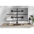 Support écran de bureau - 4 écrans - Noir - Neomounts DS60-600BL2-2