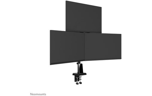 Support écran de bureau - 3 écrans - Noir - Neomounts DS60-600BL2-1